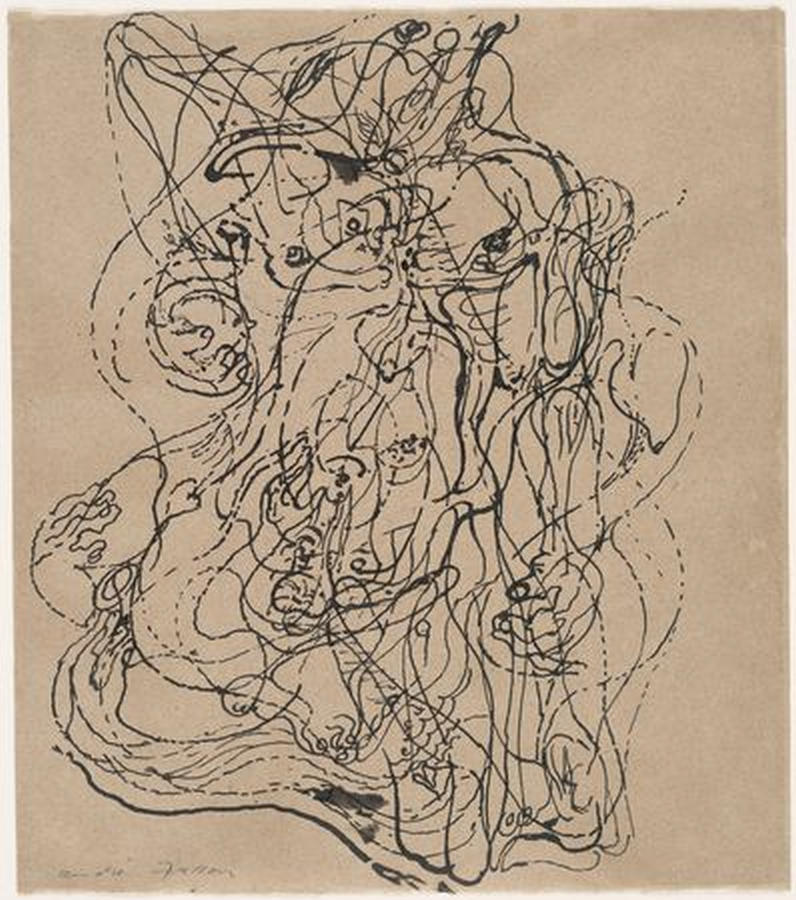 André Masso: Automatic Drawing (1924)