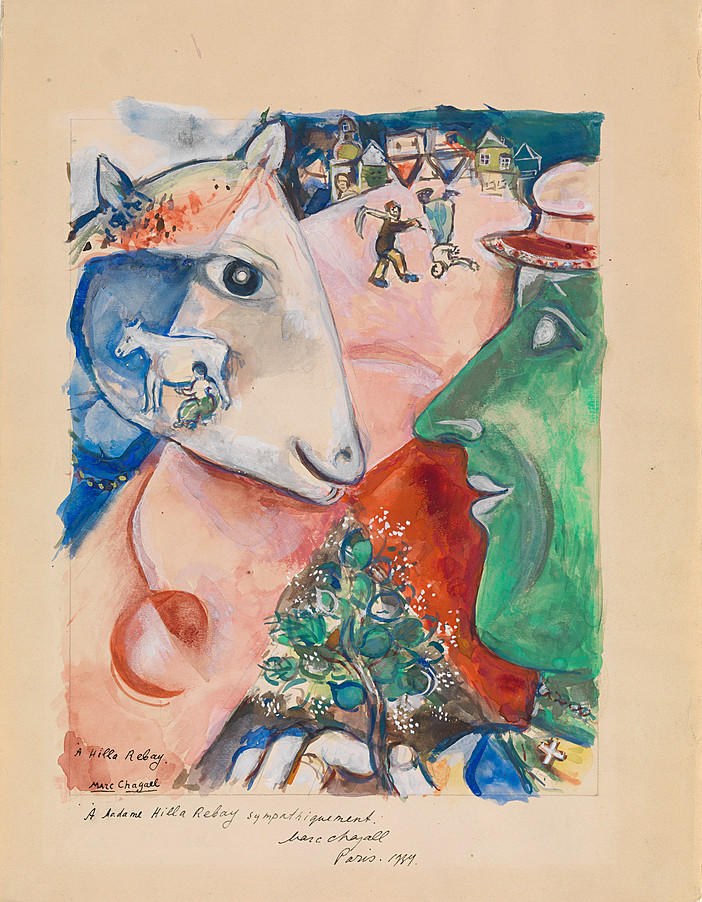 Marc Chagall: Moi et le village