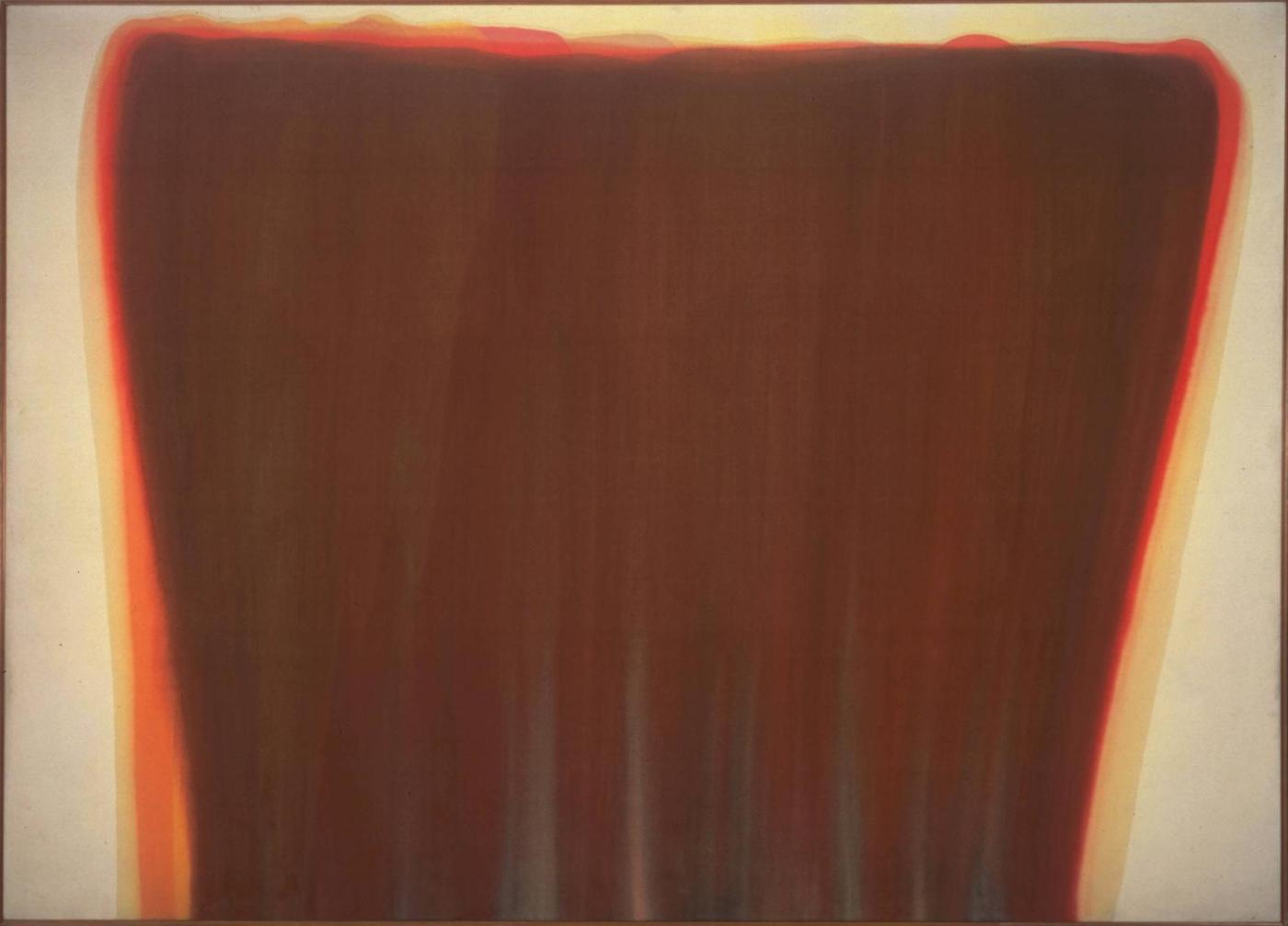 Morris Louis: VAV (1960, akril, vászon, 260,3 × 359,4 cm)