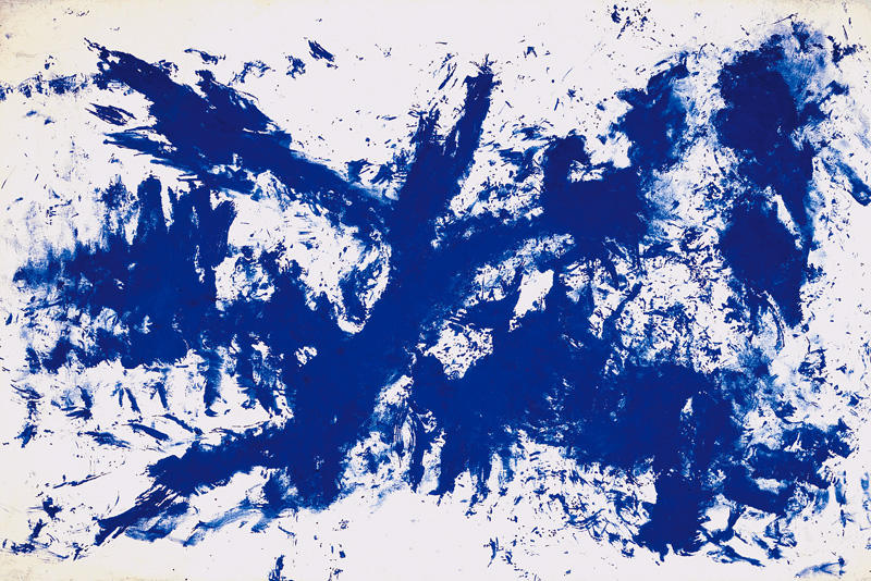 Yves Klein: La Grande Anthropométrie bleue (ANT 105)